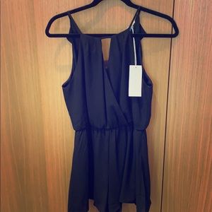 Adorable black romper!